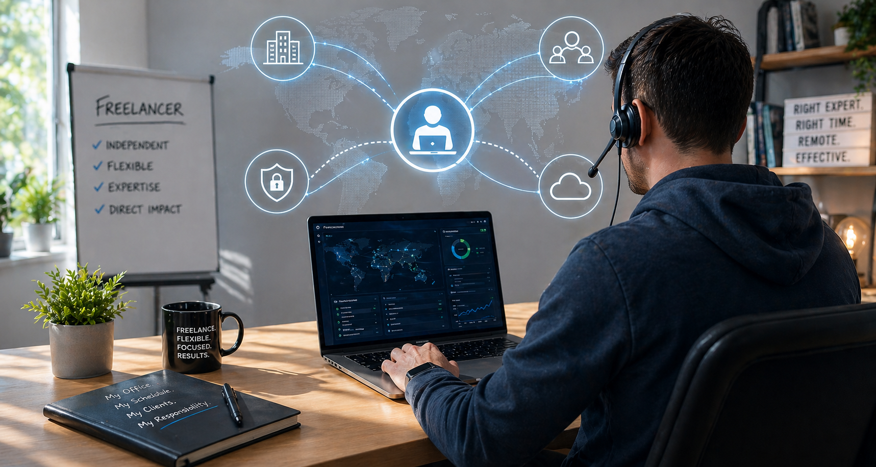 Freelance-Leistungen für Netzwerk-Engineering und Beratung